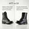 M77 vs 511 Boots: Which One Should You Choose? - Daily Nomad