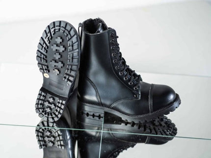 511 Winter Leather Boots with Zipper – Unisex Handmade Cold - Weather Boots - Daily Nomad