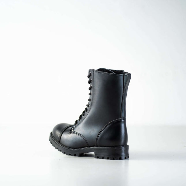 511 Winter Leather Boots with Zipper – Unisex Handmade Cold - Weather Boots - Daily Nomad