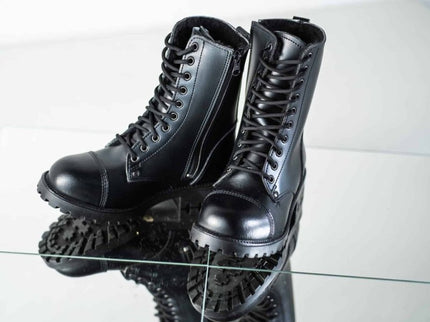 511 Winter Leather Boots with Zipper – Unisex Handmade Cold - Weather Boots - Daily Nomad