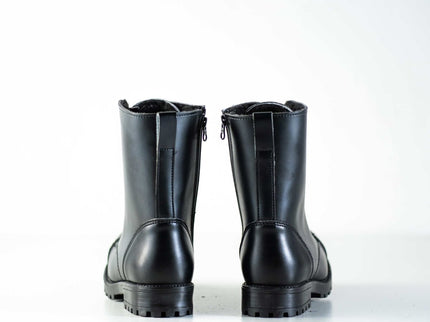 511 Winter Leather Boots with Zipper – Unisex Handmade Cold - Weather Boots - Daily Nomad