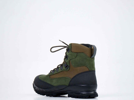 550 Green / Olive Hiking Boots – Waterproof Nubuck Leather with Vibram Sole - Daily Nomad
