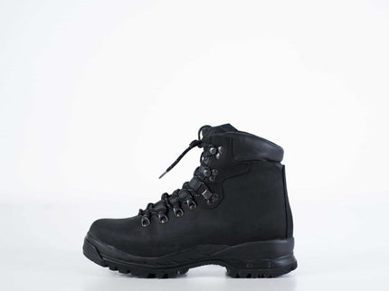 5531 Black Hiking Boots – Waterproof Nubuck Leather Vibram Hiking Boots - Daily Nomad