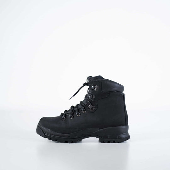 Samelin 5531 Black Hiking Boots – Waterproof Nubuck Leather Vibram Hiking Boots - Daily Nomad