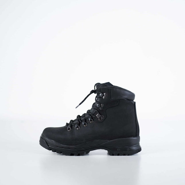 5531 Black Hiking Boots – Waterproof Nubuck Leather Vibram Hiking Boots - Daily Nomad