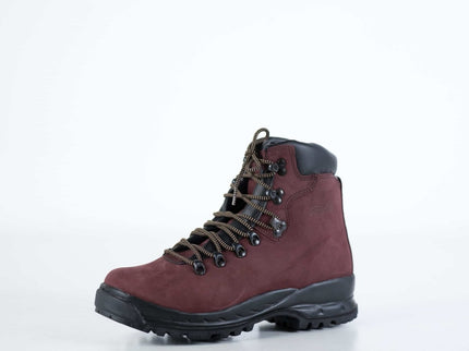 5531 Burgundy Hiking Boots – Waterproof Leather Vibram Hiking Boots - Daily Nomad