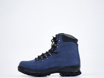 5531 Navy Hiking Boots – Waterproof Leather Vibram Hiking Boots - Daily Nomad