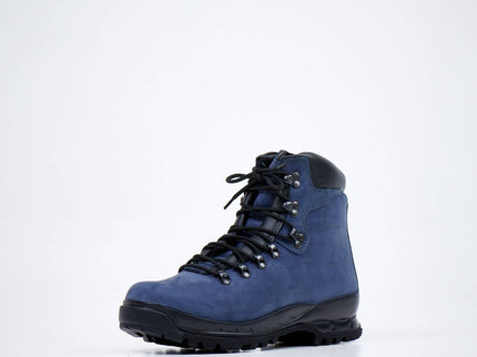 5531 Navy Hiking Boots – Waterproof Leather Vibram Hiking Boots - Daily Nomad