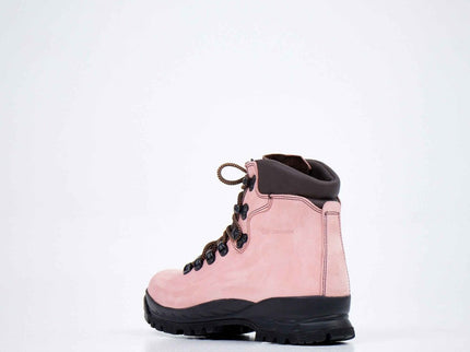 5531 Rose Hiking Boots – Waterproof Pink Leather Vibram Hiking Boots - Daily Nomad