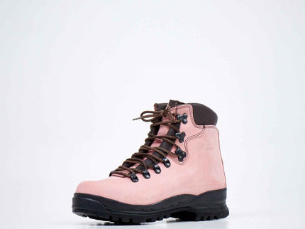 5531 Rose Hiking Boots – Waterproof Pink Leather Vibram Hiking Boots - Daily Nomad