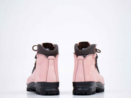 5531 Rose Hiking Boots – Waterproof Pink Leather Vibram Hiking Boots - Daily Nomad