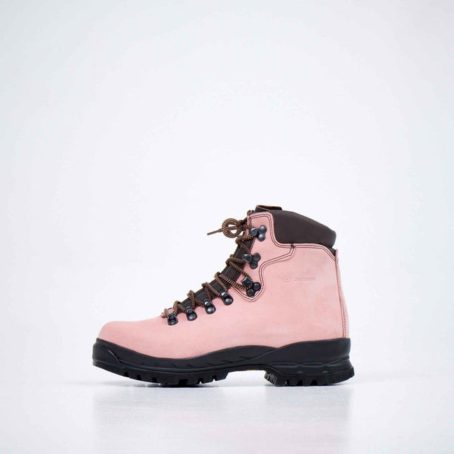 5531 Rose Hiking Boots – Waterproof Pink Leather Vibram Hiking Boots - Daily Nomad