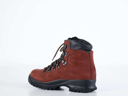 5531 Rosso Aragosta Hiking Boots – Waterproof Nubuck Leather Vibram Hiking Boots - Daily Nomad