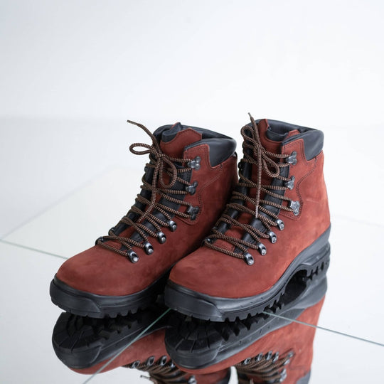 Samelin 5531 Rosso Aragosta Hiking Boots – Waterproof Nubuck Leather Vibram Hiking Boots - Daily Nomad