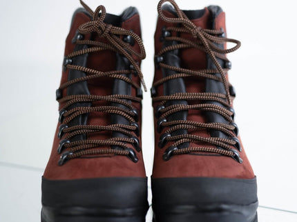 553P Rosso Aragosta Hiking Boots – Waterproof Nubuck Leather with Reinforced Toe Cap - Daily Nomad