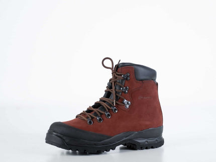553P Rosso Aragosta Hiking Boots – Waterproof Nubuck Leather with Reinforced Toe Cap - Daily Nomad