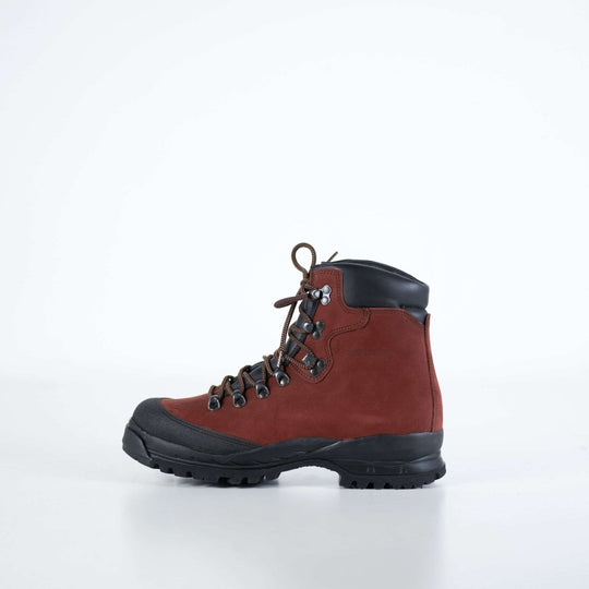 Samelin 553P Rosso Aragosta Hiking Boots – Waterproof Nubuck Leather with Reinforced Toe Cap - Daily Nomad
