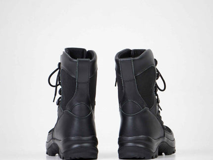 732 Waterproof Leather & Textile Military Boots – All - Weather Combat Boots - Daily Nomad