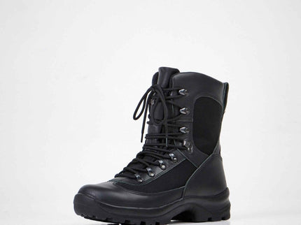 732 Waterproof Leather & Textile Military Boots – All - Weather Combat Boots - Daily Nomad