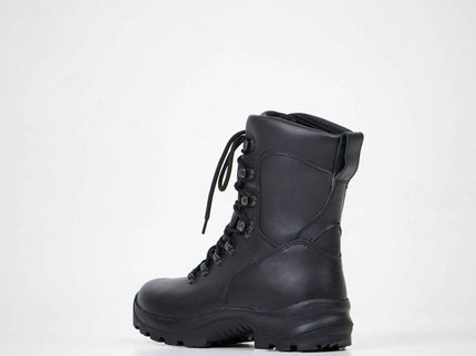 736 Waterproof Leather Military Boots – Smooth Chrome Leather Combat Boots - Daily Nomad