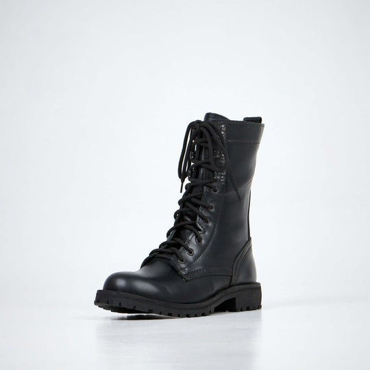 AIPI-2 handmade leather boots with stitched outsole – product view 1