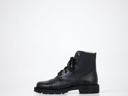AIPI - PS - 2 Black Handmade Leather Boots – Military - Inspired Everyday Boots - Daily Nomad