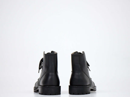 AIPI - PS - 2 Black Handmade Leather Boots – Military - Inspired Everyday Boots - Daily Nomad