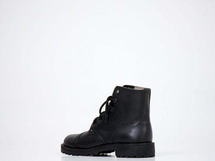 AIPI - PS - 2 Black Handmade Leather Boots – Military - Inspired Everyday Boots - Daily Nomad