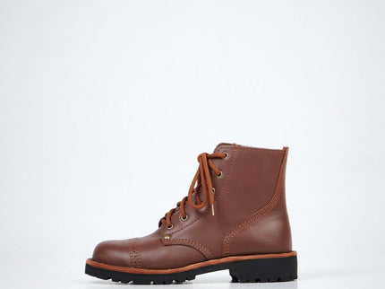 AIPI - PS - 2 Brown Handmade Leather Boots – Military - Inspired - Daily Nomad