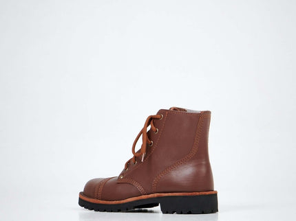 AIPI - PS - 2 Brown Handmade Leather Boots – Military - Inspired - Daily Nomad