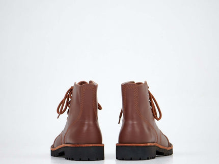 AIPI - PS - 2 Brown Handmade Leather Boots – Military - Inspired - Daily Nomad