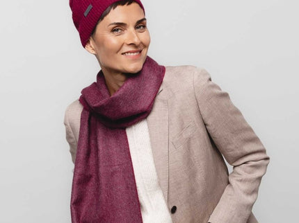 ALPAKA Fisherman Rib Beanie – 100% Baby Alpaca Wool Hat - Daily Nomad