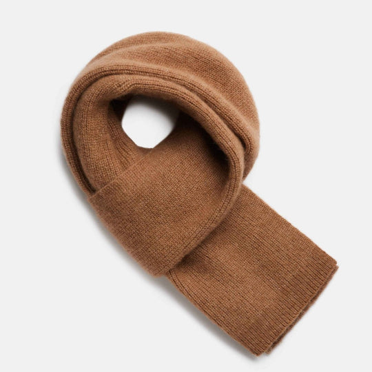 ALPAKA Light Fisherman’s Rib Scarf – Alpaca Blend – product detail 2