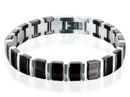 Aslan – Black Ceramic Bracelet for Men by Leomani - Daily Nomad