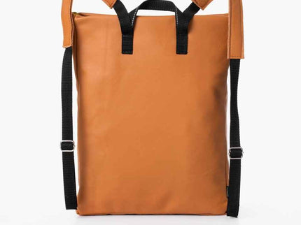 Barbara Upcycled Leather Backpack – Handmade Laptop Bag