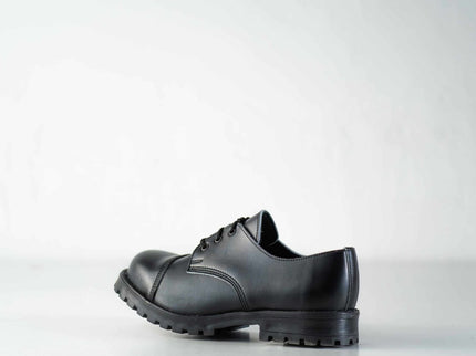 Black Widgets – Unisex Leather Shoes Made in Estonia - Daily Nomad
