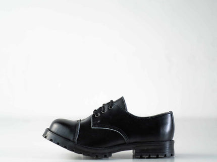 Black Widgets – Unisex Leather Shoes Made in Estonia - Daily Nomad