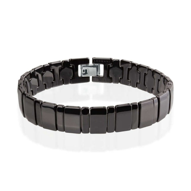 Bonard – Black Ceramic Bracelet for Men by Leomani - Daily Nomad