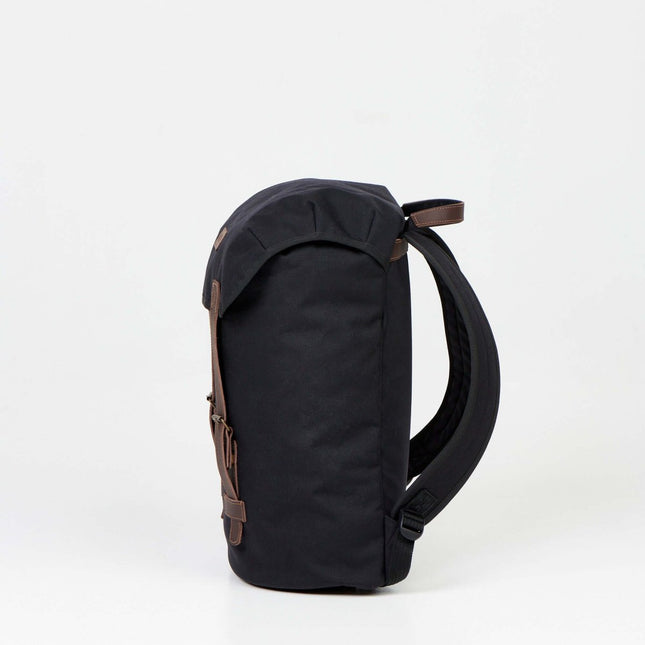 Café Backpack Black – 18L Waterproof Cordura Laptop Bag, Handmade in Estonia - Daily Nomad