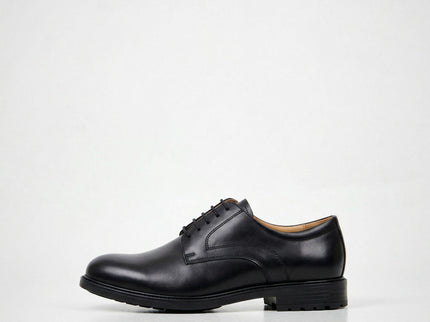 Classic Black Leather Shoes for Men