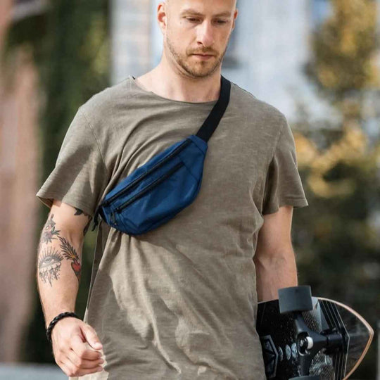 Drinbags Classic blue water-resistant waist bag