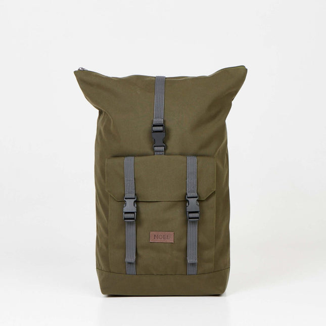 Cliff Backpack Khaki – 25L Waterproof Cordura Laptop Bag, Handmade in Estonia - Daily Nomad
