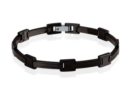 Cody – Black Ceramic Bracelet for Men by Leomani - Daily Nomad