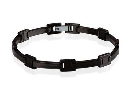 Cody – Black Ceramic Bracelet for Men by Leomani - Daily Nomad