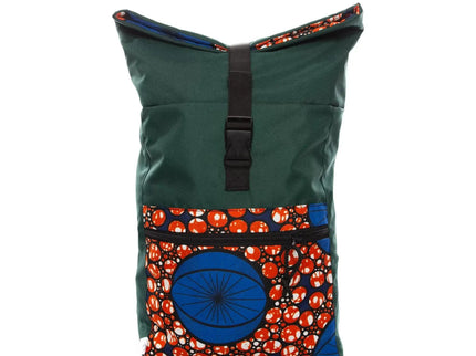 COSMIC EYE – Waterproof Roll - Top Backpack by Drinbags - Daily Nomad