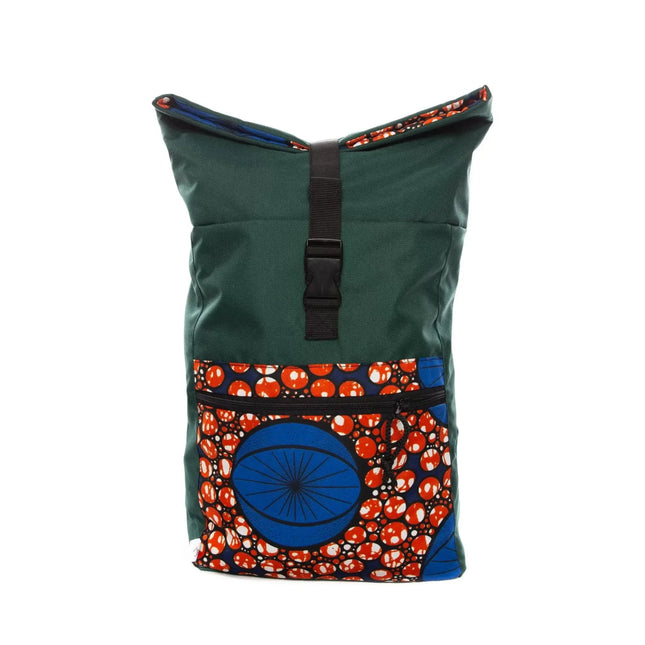 COSMIC EYE – Waterproof Roll - Top Backpack by Drinbags - Daily Nomad