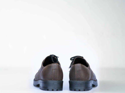 Dark Brown Widgets – Unisex Leather Shoes Made in Estonia - Daily Nomad