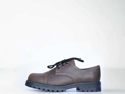 Dark Brown Widgets – Unisex Leather Shoes Made in Estonia - Daily Nomad