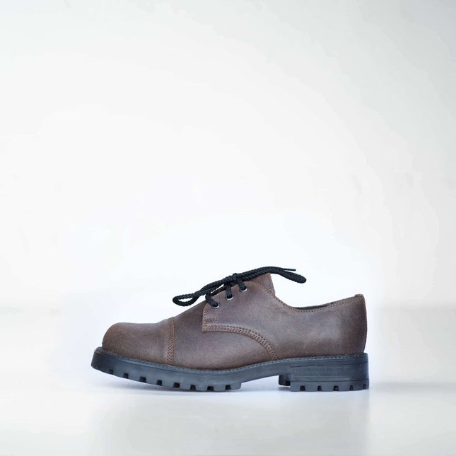 Dark Brown Widgets – Unisex Leather Shoes Made in Estonia - Daily Nomad