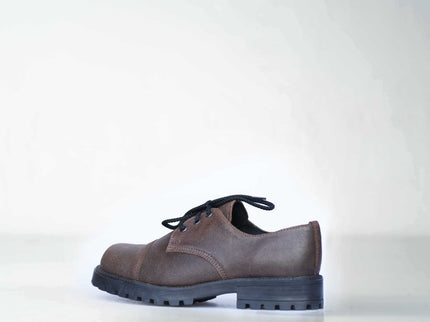 Dark Brown Widgets – Unisex Leather Shoes Made in Estonia - Daily Nomad